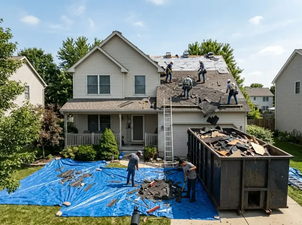 roof-replacement-debris-remova-004 — frequently asked questions, Cheapest Dumpster Rentals in Lake Wildwood, CA